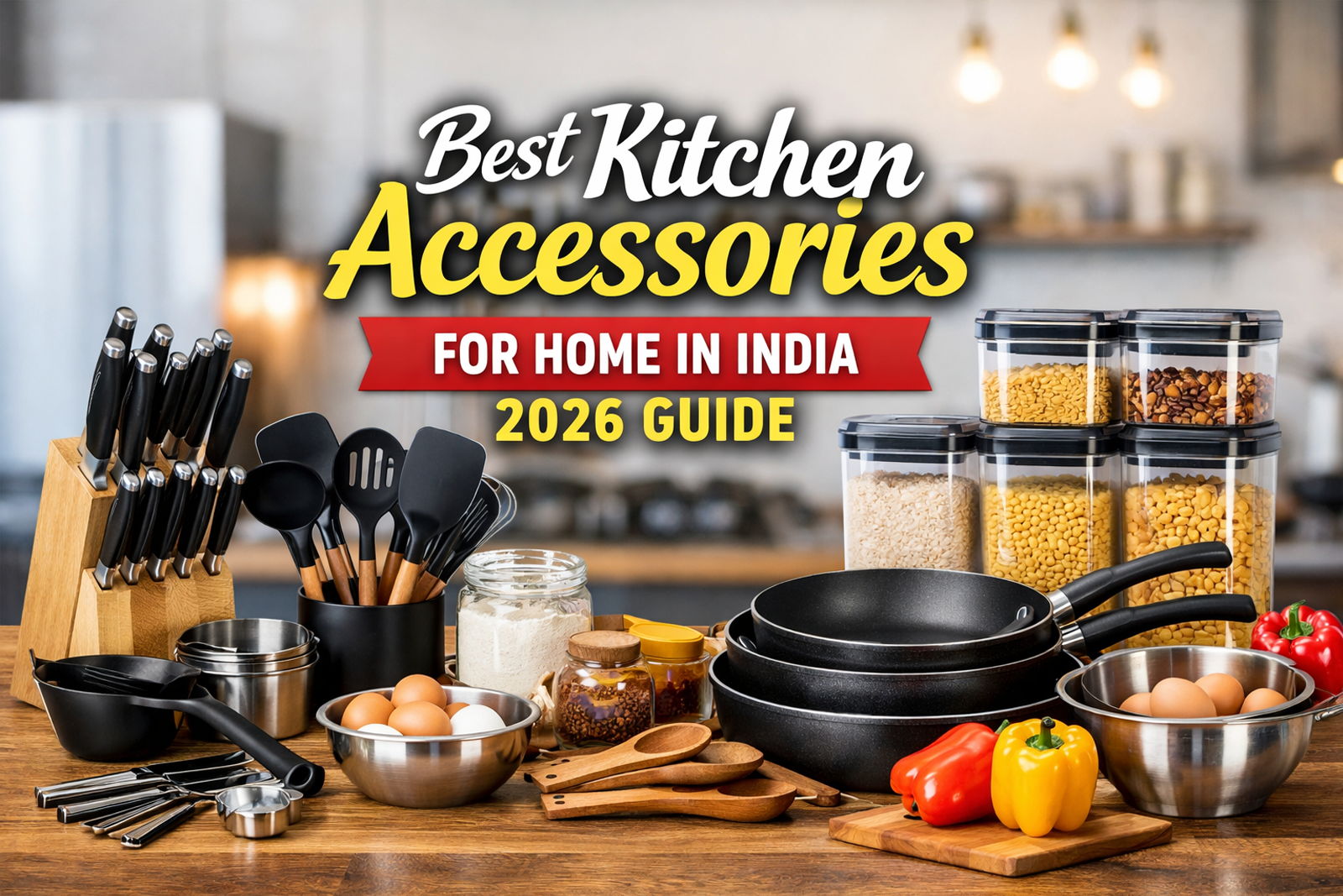 Best Kitchen Accessories for Home in India (2026 Guide) – Smart, Budget-Friendly & Must-Have Tools